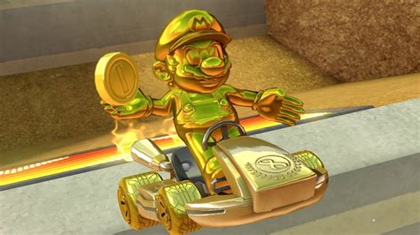 gold mario in mario kart 8